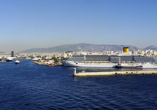 Boottocht vanaf de haven Piraeus