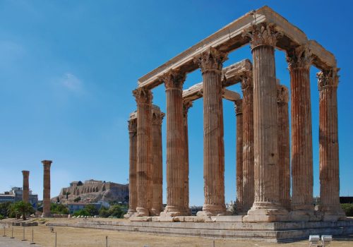 Tempel van de Olympische Zeus, Athene
